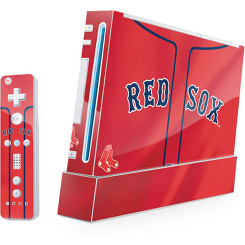 MLB Boston Red Sox Alternate/Away Jersey Wii (Includes 1 Controller) Skin